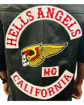 hells angels vest